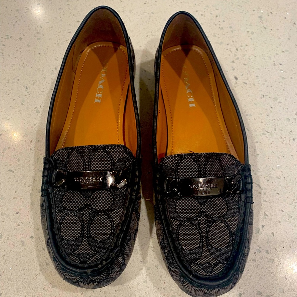 Ladies Coach Loafers Size 8